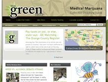 Tablet Screenshot of greenpagesguide.com